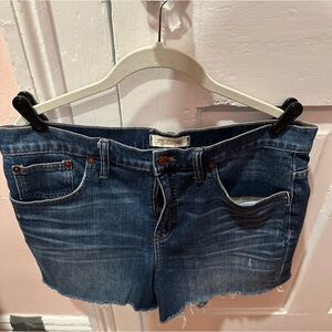 Madewell Women’s Cut-Off Denim Shorts